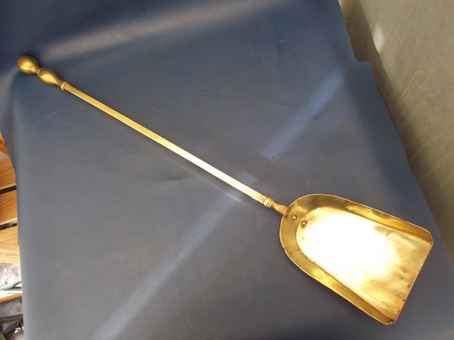 Large vintage brass fire - large,