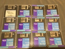 akai s1000 sampler disks 