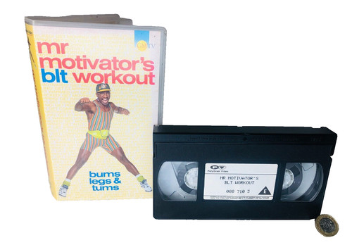 Vhs video motivator fitness - video, mr