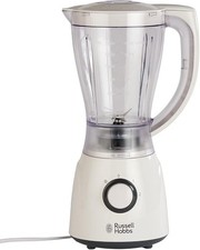 Russell Hobbs 25960 Go Create Jug Blender – White, 1.5L, 500W