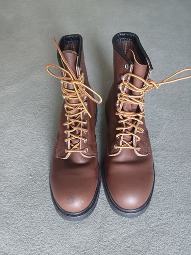 Red wing ansi z41 - red, brown