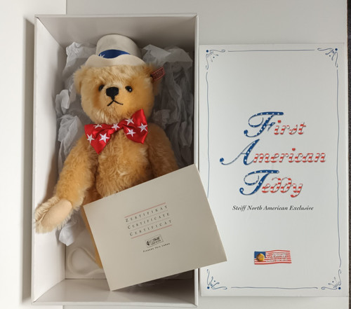 Rare steiff first american - first,
