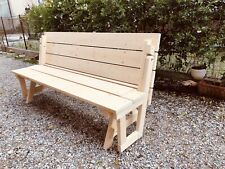 Panchina Trasformabile In Tavolo Apribile.    Bench Trasformable into Table