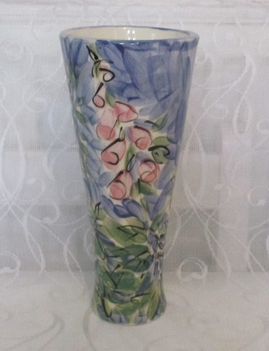 Vintage studio pottery vase - studio,