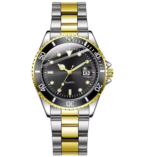 Men steel diver watch - steel,