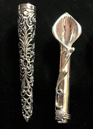 Sterling silver tussie - x,