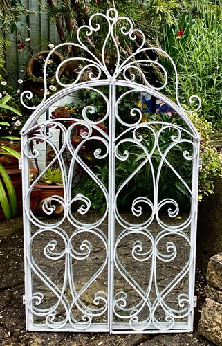Decorative white coated steel