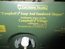 CAMPBELLS SOUP HAWTHORNE VILLAGE LIGHTED HOUSE SOUP & SANDWICH SHOPPE 2004