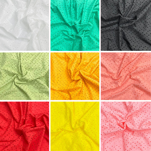 Luxurious 100 cotton - cotton, broderie
