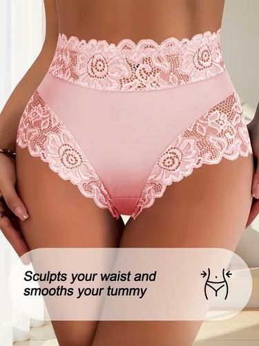 Ladies medium briefs satin - -,