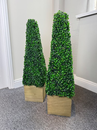 Faux garden cone plant - faux,
