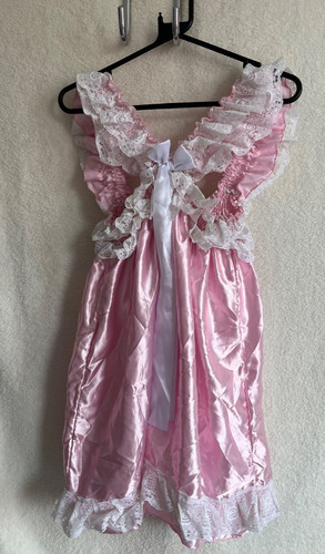 Lacey strappy pink - strappy, frilly