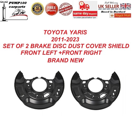 Front brake disc - dust, cover