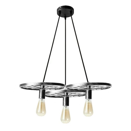 Industrial wheel pendant light - pendant,