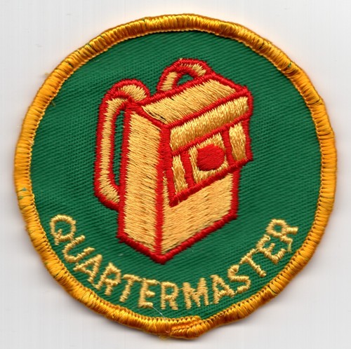 Quartermaster patch bsa boy - quartermaster,