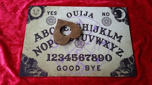 Wooden ouija board - game, &