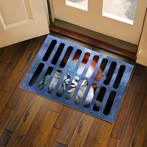 Halloween clown doormat - clown,