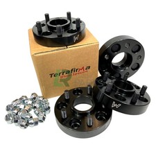 FITS DISCOVERY 3, 4 & 5 TERRAFIRMA 30MM BLACK WHEEL SPACERS SPACER SET X4