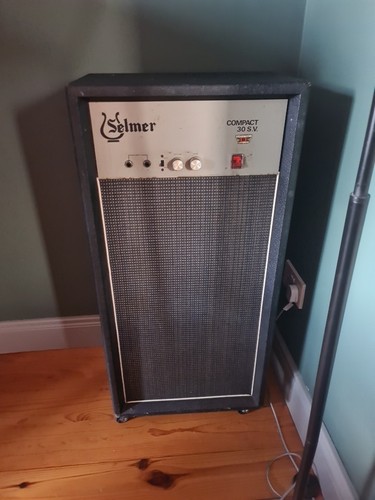 Selmer 30sv valve amplifier - selmer,