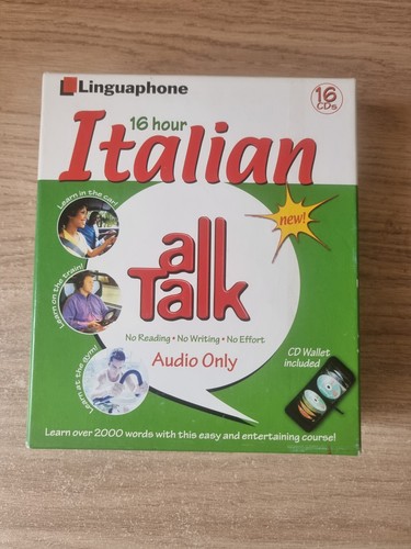 Linguaphone italian all talk - linguaphone,