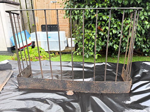 Antique victorian wrought iron - wrought,