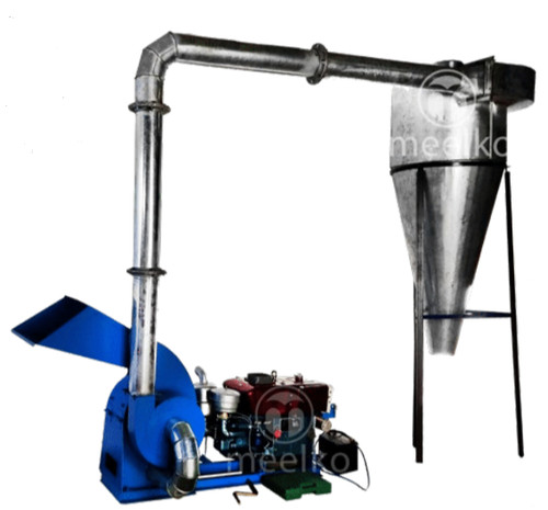 Electric hammer mill with - hammer,