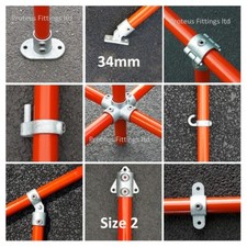 Pipe Clamp Fittings 34mm