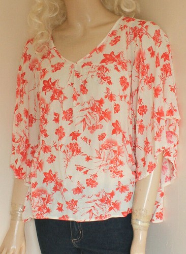 Pleione cream coral viscose - cream,