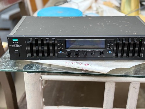 Sansui graphic equalizer - rg-7x,