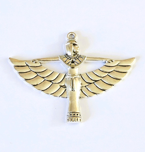Zinc alloy winged egyptian - winged,