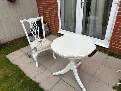 Shabby chic chairs and 2 - chairs,