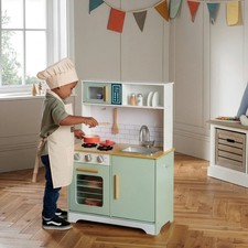 Wooden Corner Play Kitchen for