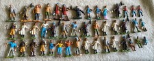 Vintage Britains Farm Workers Job Lot Scarecrows Milkmaids Shepherds 40+ Figures