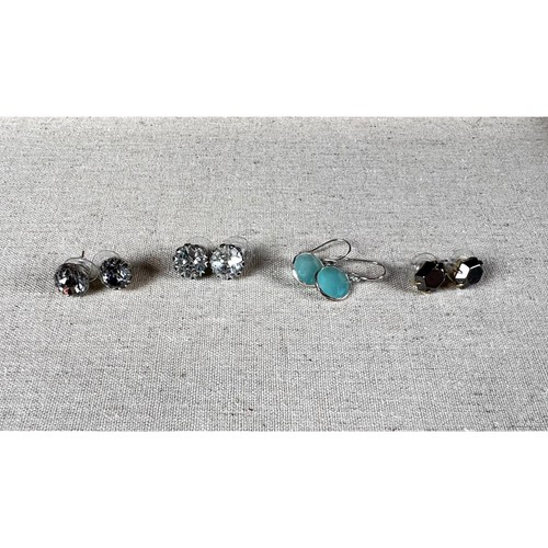 Stella dot silver stud - stella, &