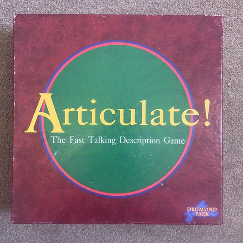 Drumond park articulate fast - articulate!,