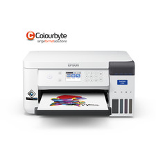 Epson SC-F100 Dye Sublimation Printer 1 Year Warranty + Inks and Paper Included