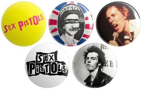 The sex pistols - button, pin