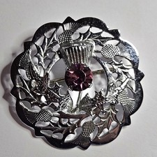Beautiful Celtic Mizpah Brooch