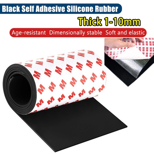 Black self adhesive silicone - self,