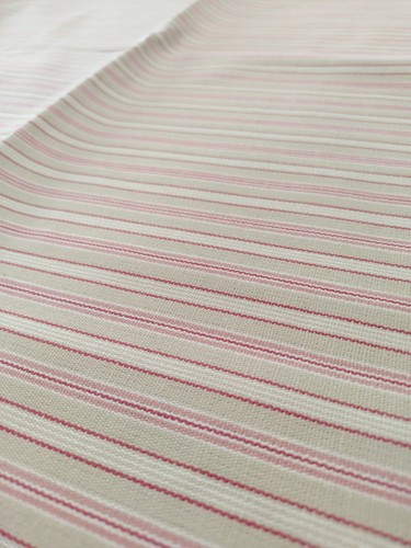 Ikea striped fabric beige - striped,