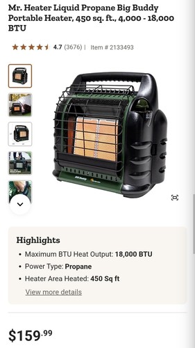 Heater big buddy - mr.,