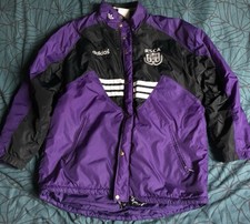 RSC Anderlecht Adidas Originals 1995 Vintage Football Jacket XL Rare Purple