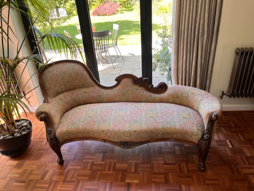 Victorian chaise longue - chaise, /