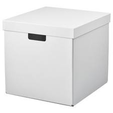 Ikea Box with Lid White