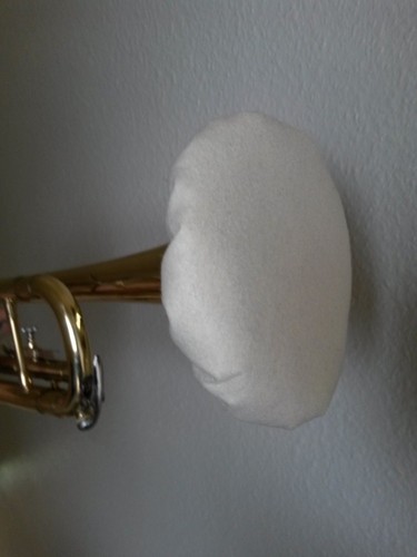 Trumpet felt mute double - trumpet,
