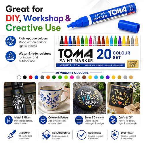 Oil paint marker pen - paint,