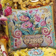 Rare Vintage Ehrman 1997 Tapestry Needlepoint Kit "Bella" By Candace Bahouth New