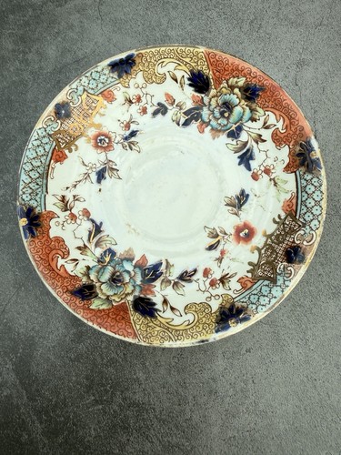 Antique english imari - cup, and