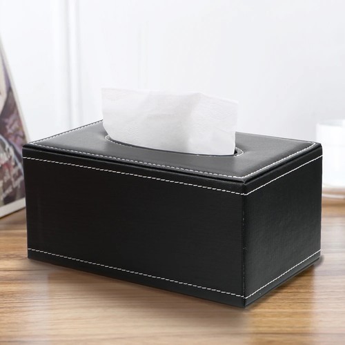 Leather tissue box waterproof - box,