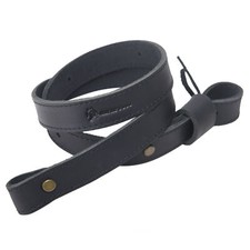 Genuine leather rifle sling - genuine,